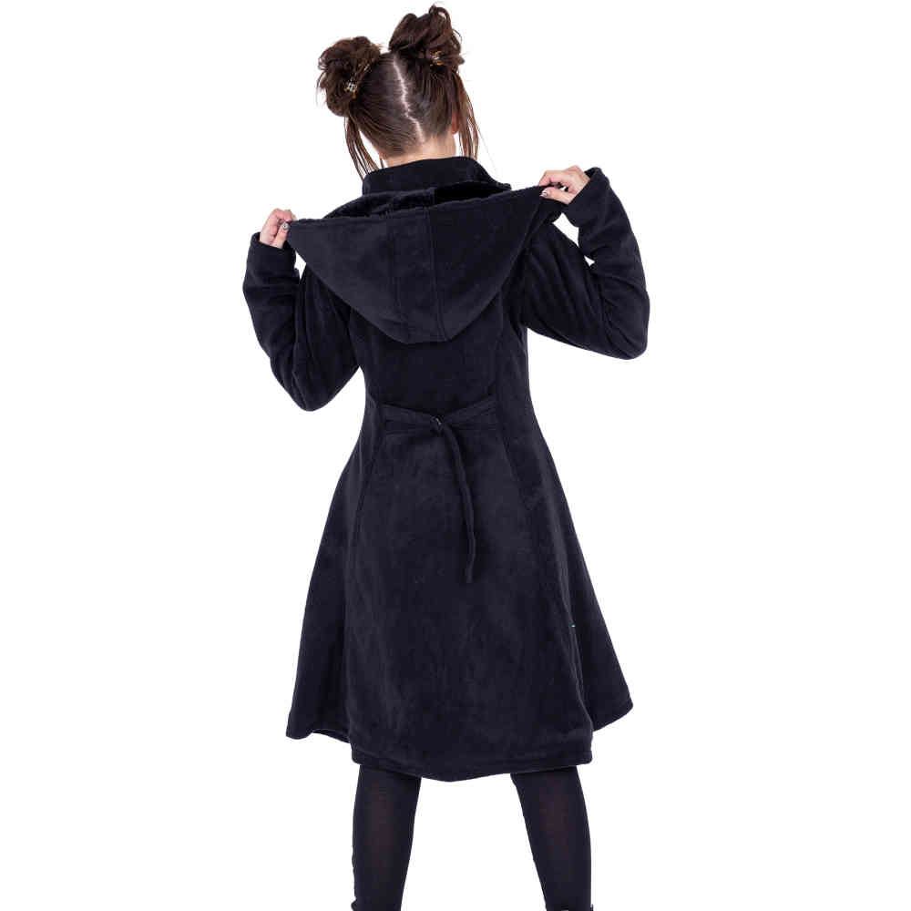 Poizen Industries - Celine Winter coat - Black